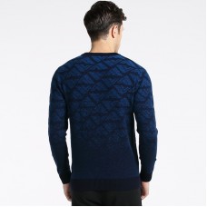 Geo-pattern sweater